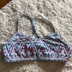 Ivivva girls sports bra size 14